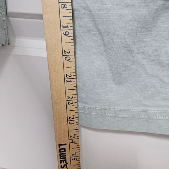 Eddie Bauer Cargo Pants Women’s Size 6 (32x23) Pale Green Cropped Drawstring Leg - Picture 7 of 12